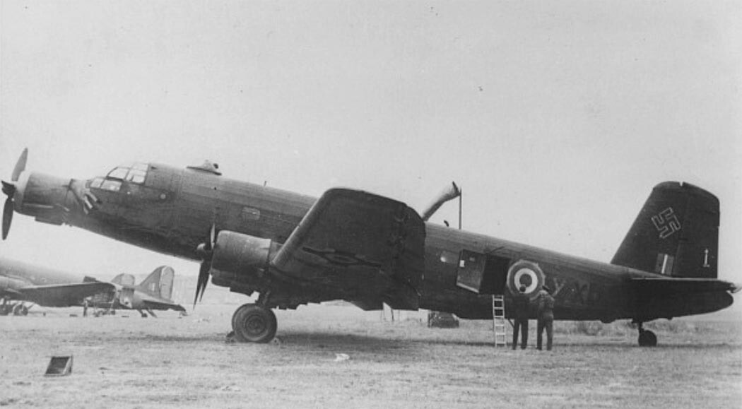 Ju 352 usado por la Royal Air Force británica.