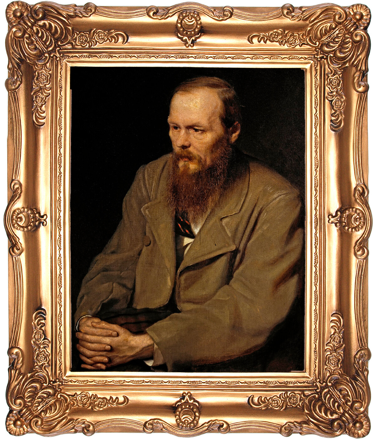 Vasily Perov. Portrait of Fyodor Dostoevsky, 1872