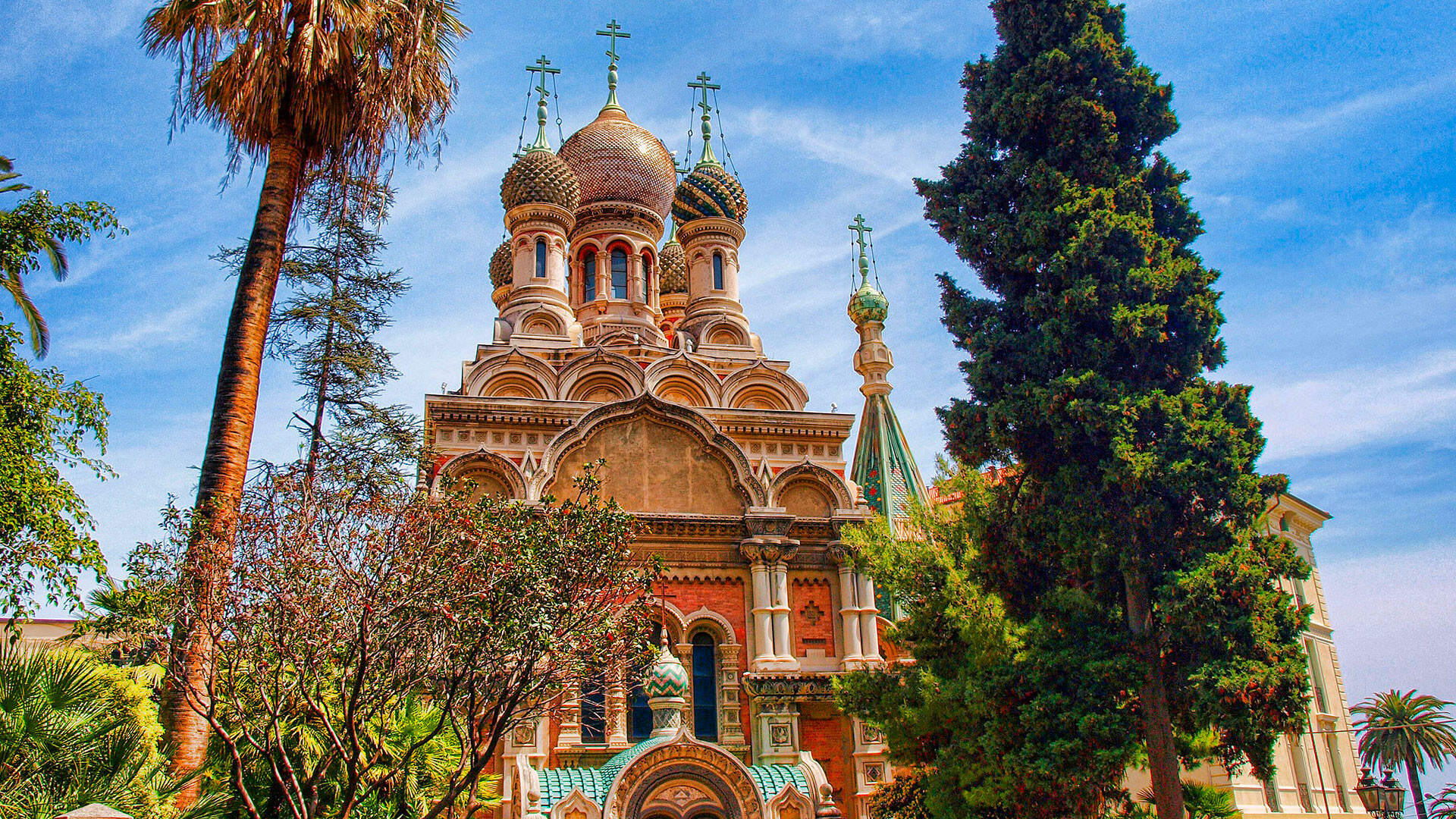 Katedrala Kristusa Odrešenika, velike mučenke svete Katarine in svetega Serafima Sarovskega (Italija, San Remo) 