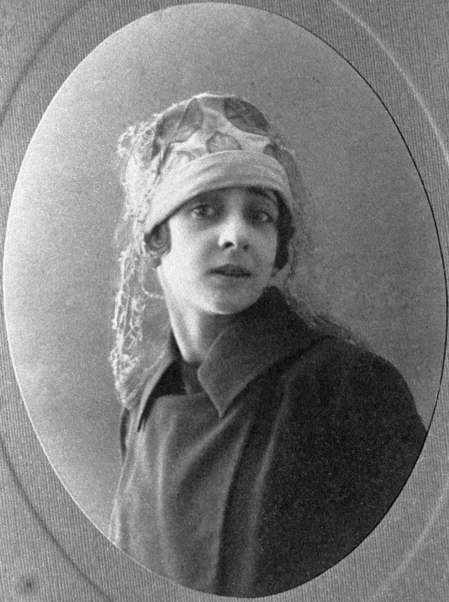 Bailarina russa Olga Alexandrovna Spesivtseva. 02/01/1895