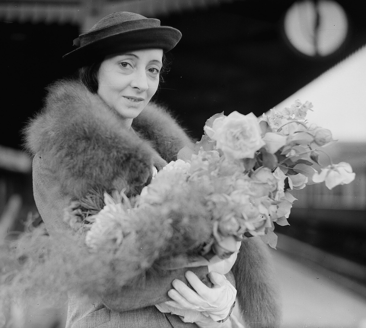 Olga Spessivtzeva na Estação Central de Sydney, 1934