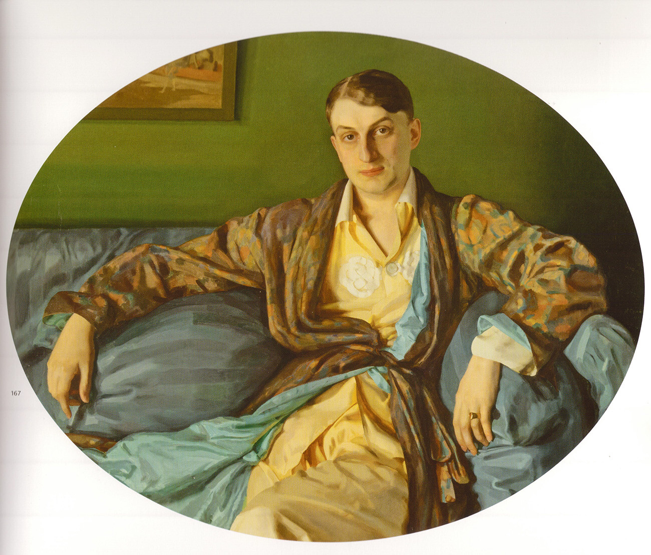 Portrait de Mefodi Loukianov, Constantin Somov, 1928

