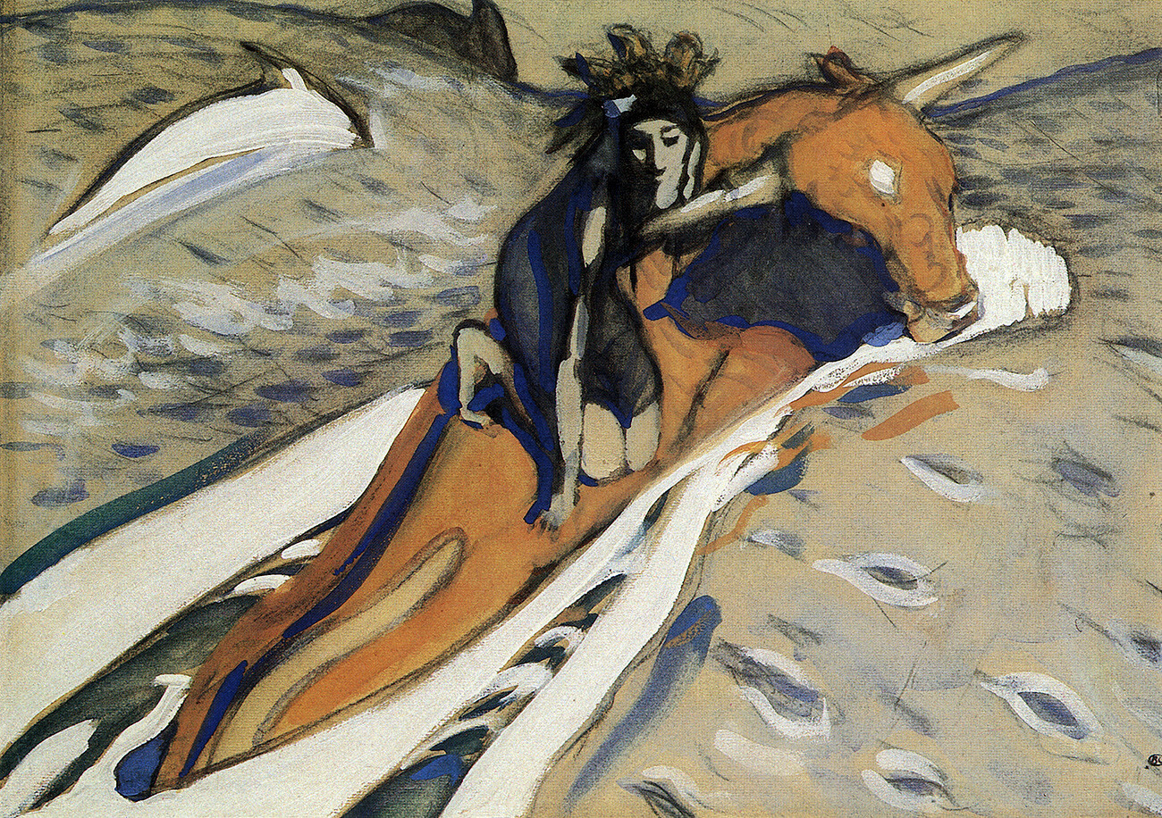 L’Enlèvement d’Europe, Valentin Serov, 1910

