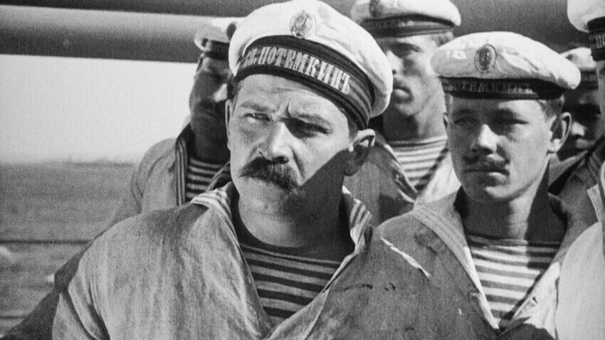 Fermo immagine dal film di Sergej Ejzenshtejn “La corazzata Potjomkin”