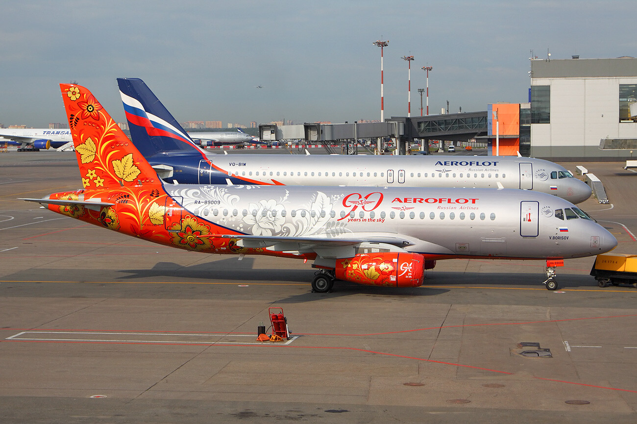 Ливреје Sukhoi Superjet