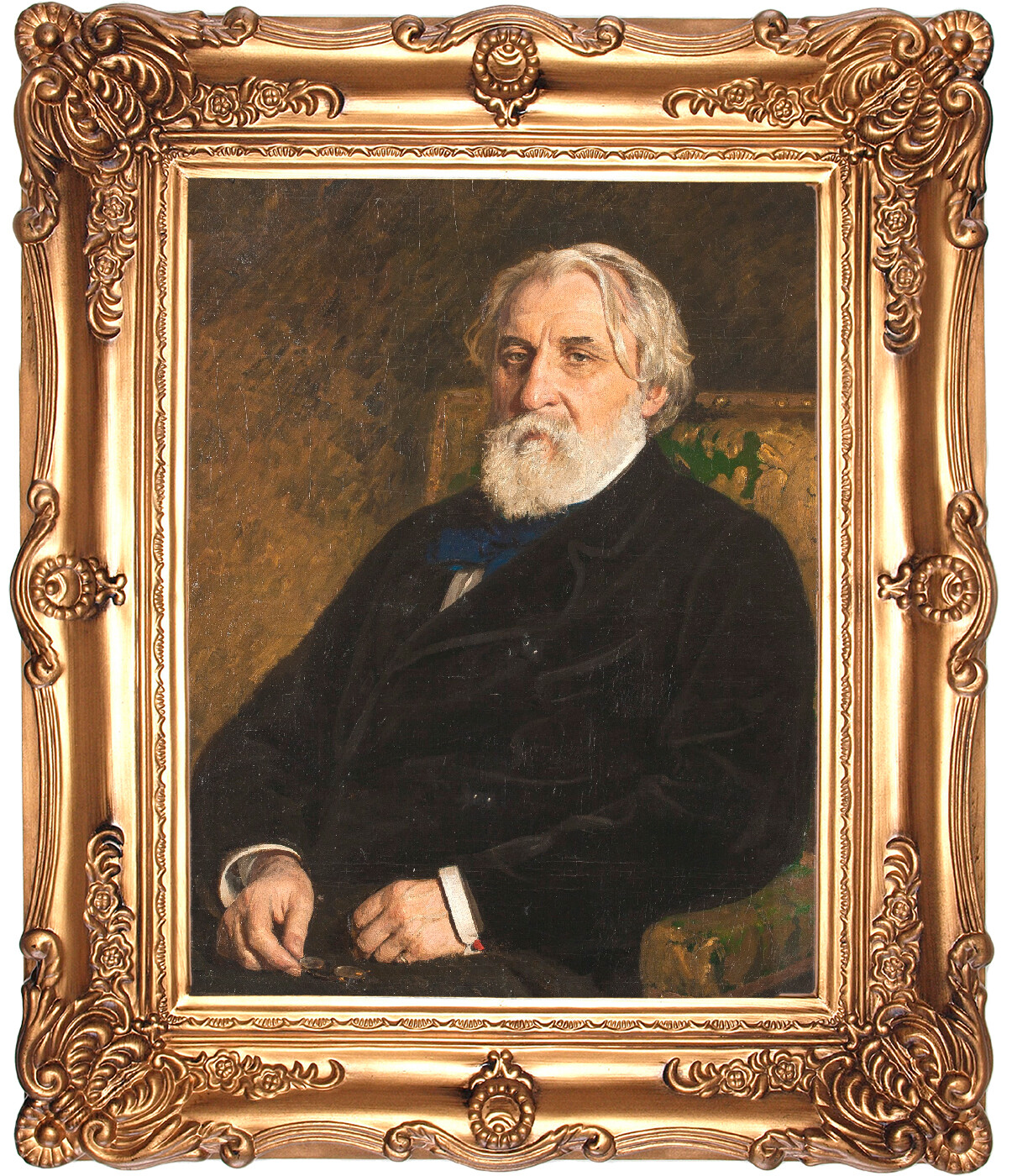 Portret I. S. Turgenjeva, 1874., Ilja Rjepin