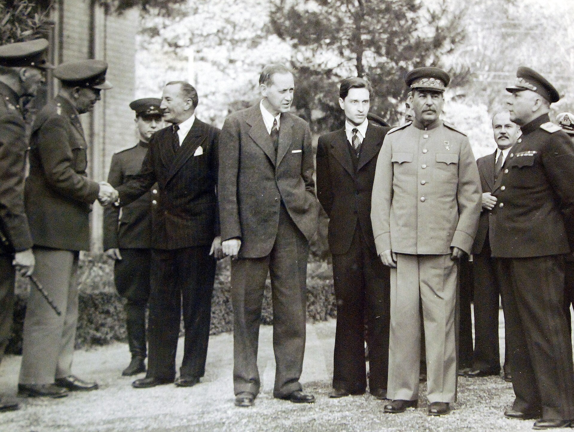 Joseph Stalin in Tehran.