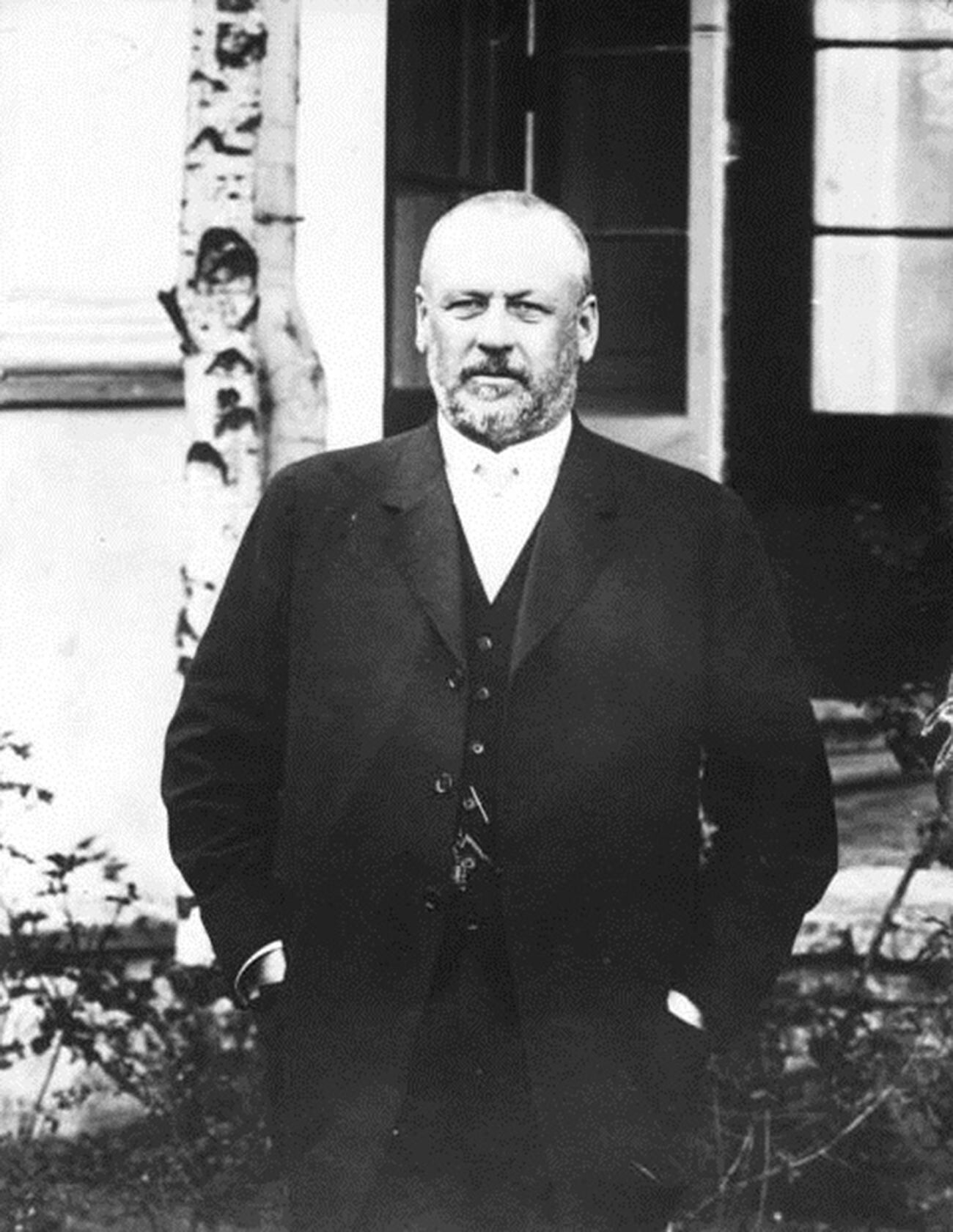 Mijaíl Rodzianko (1859-1924), presidente de la Duma Estatal (1911-1917)