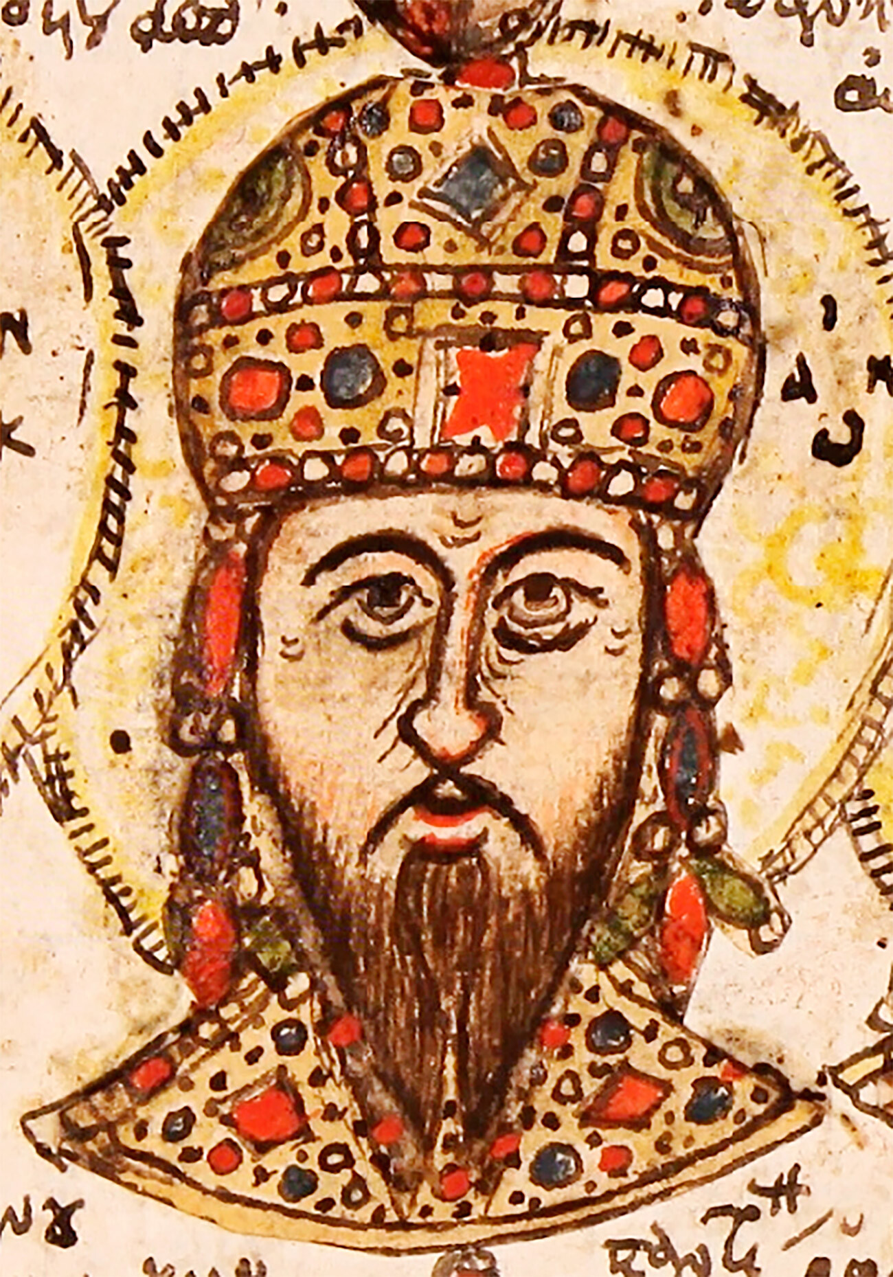 Johannes VII. Palaiologos (1370-1408), einer der byzantinischen Kaiser