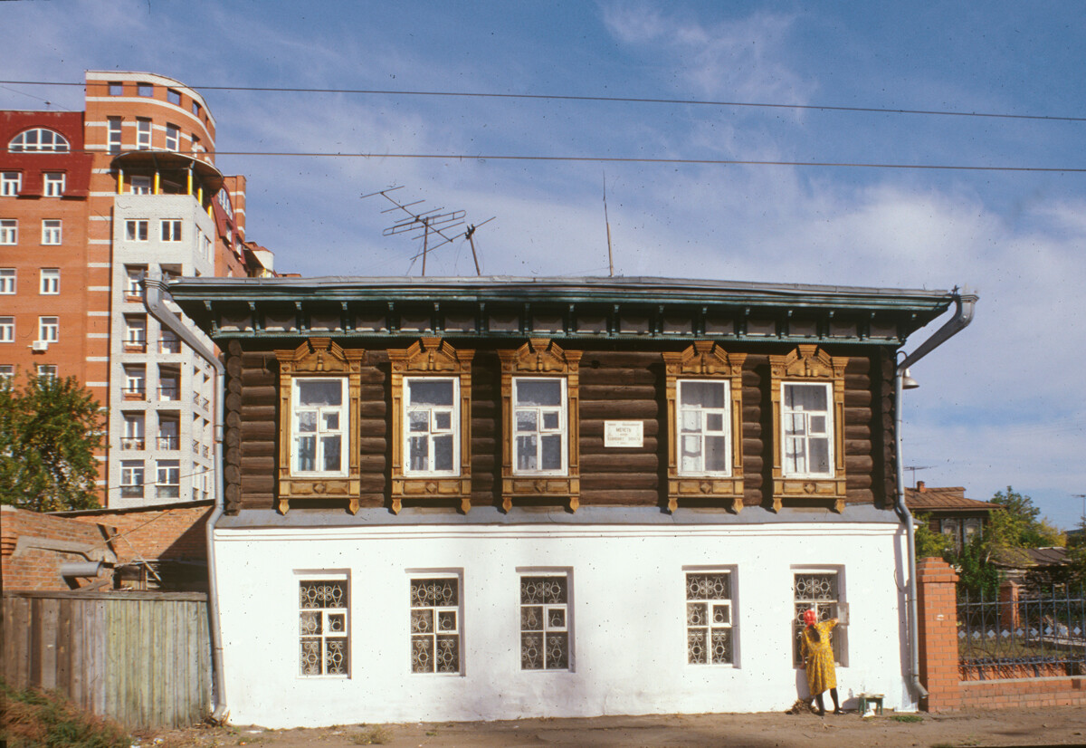 Mezquita Hodja Ajmed (calle Mariscal Zhukov 97). 18 de septiembre de 1999