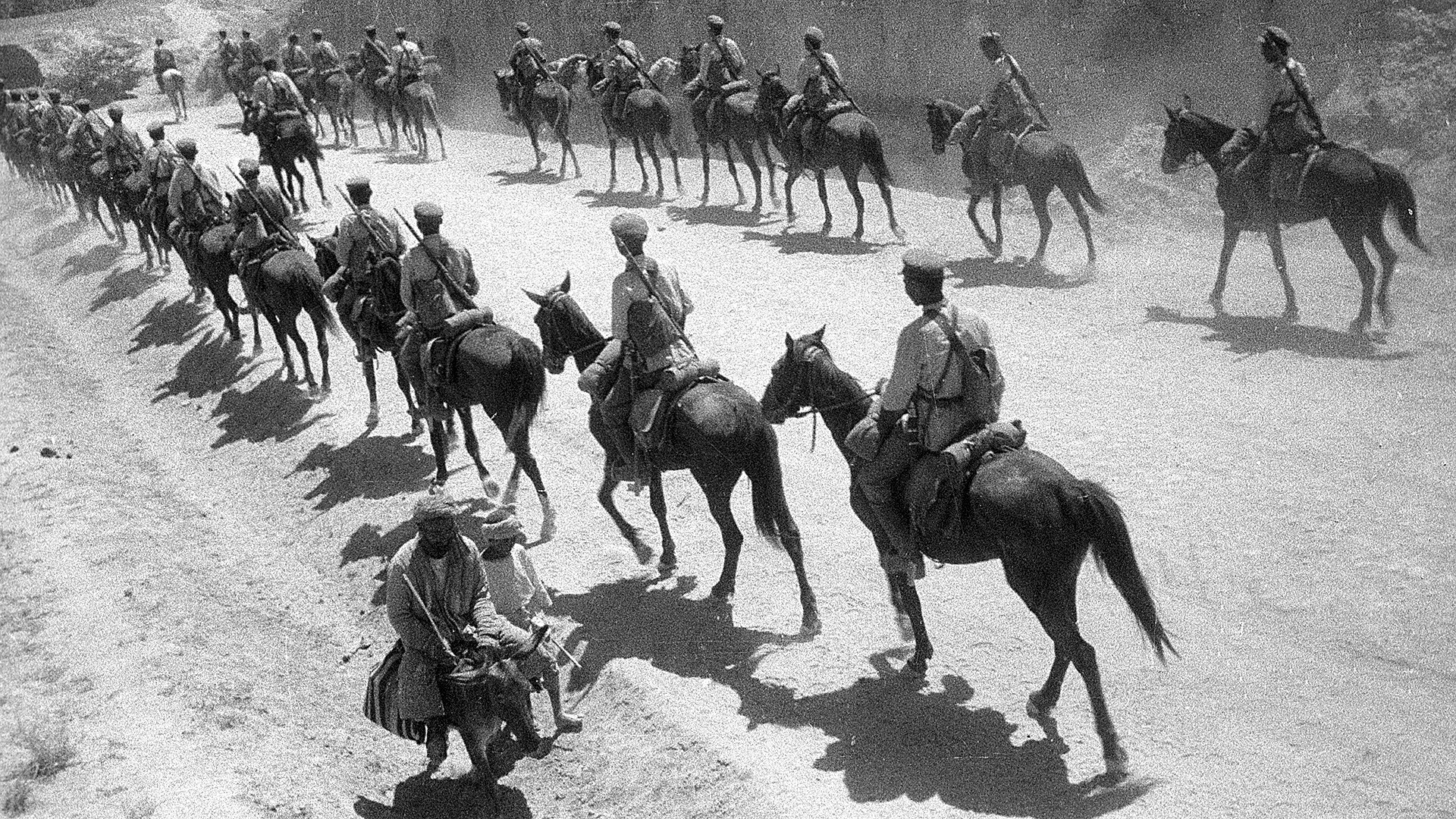 1929, année où les troupes soviétiques ont foulé le sol afghan pour la première fois