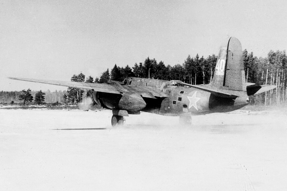 Douglas A-20G Boston, 1943.