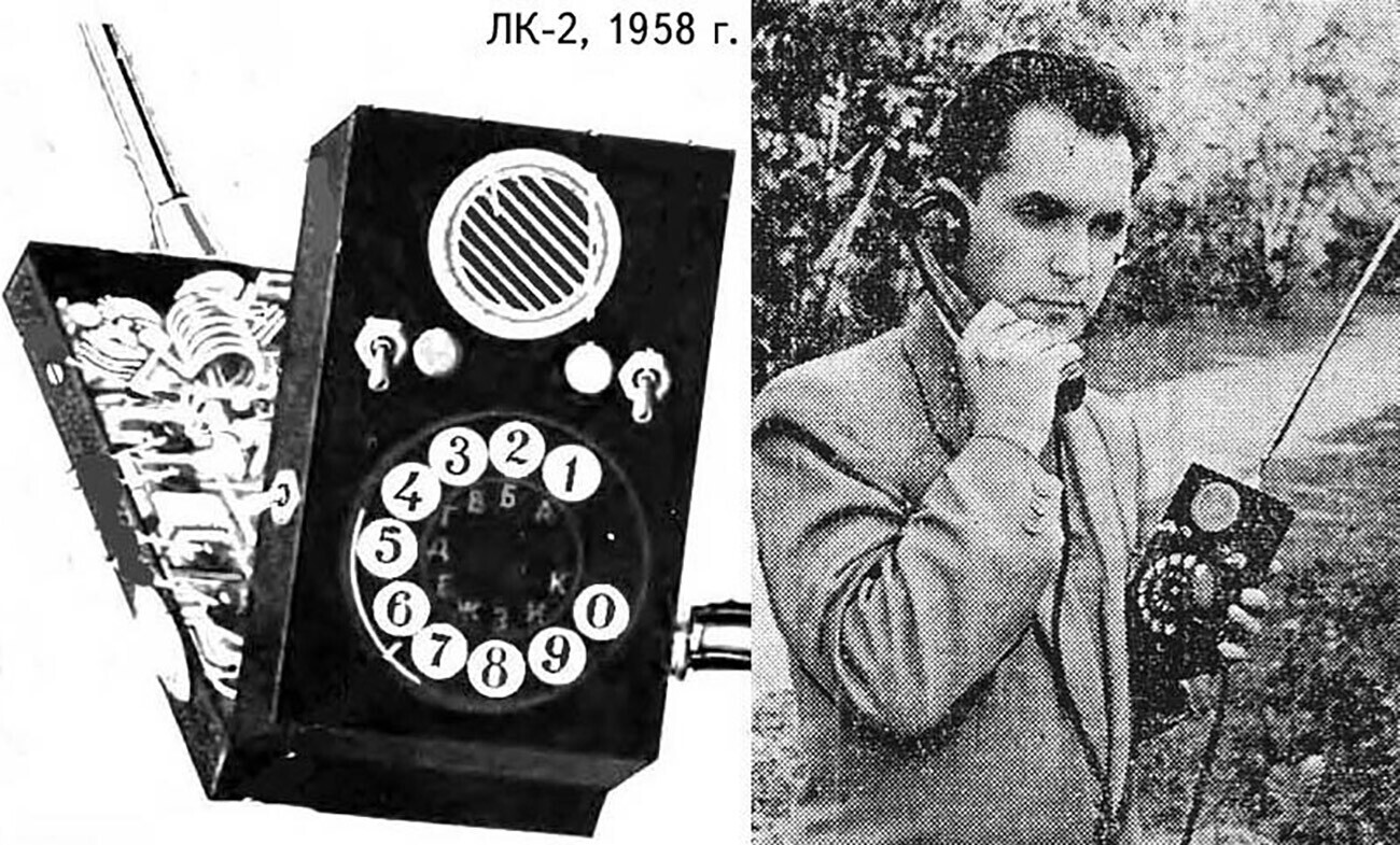 L’histoire du premier téléphone portable soviétique, qui pesait jusqu’à 3 kg