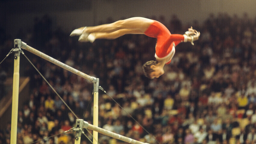 Gimnastičarka Olga Korbut 