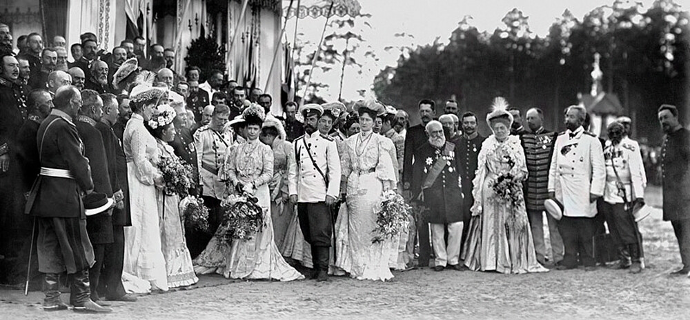 La famille de Nicolas II à Sarov, 1903