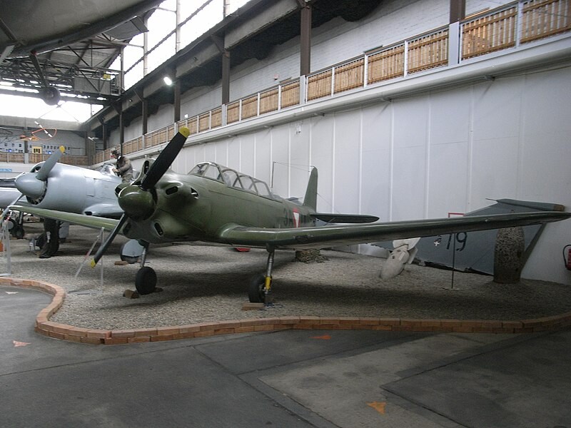 Yak-18 en el Museo de Aviones Militares de Zeltweg (Austria)