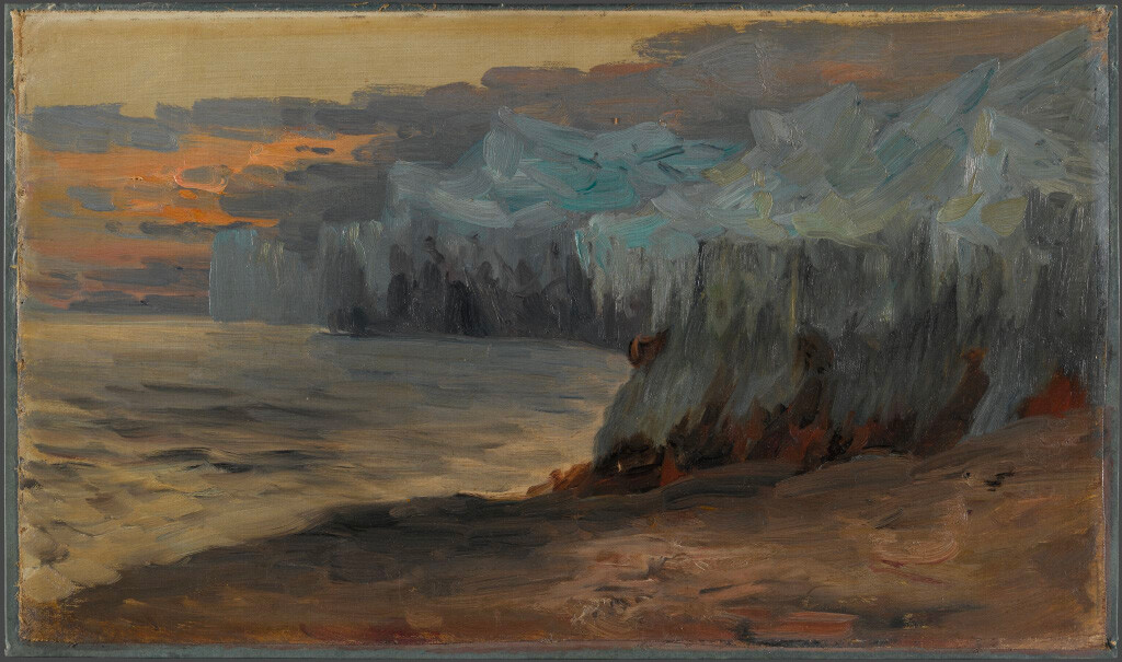 Entre el hielo. 1896.