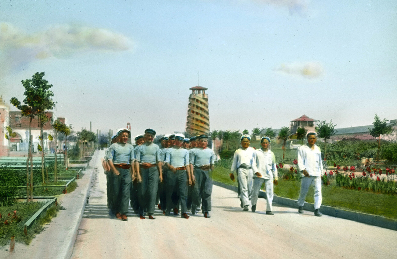 Il Gorkij Park nel 1931

