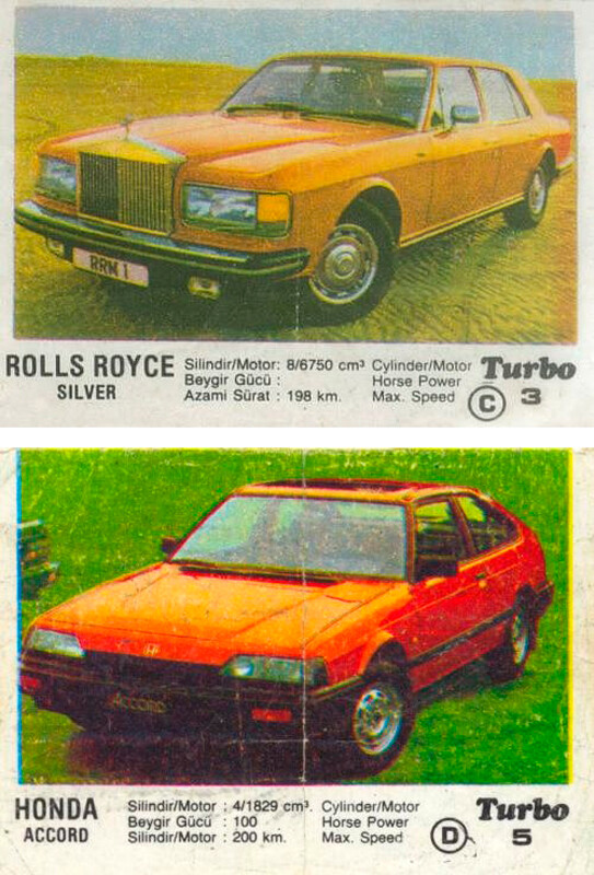 Turbo, así eran las pegatinas de automóviles deseadas por los niños rusos en los años 90