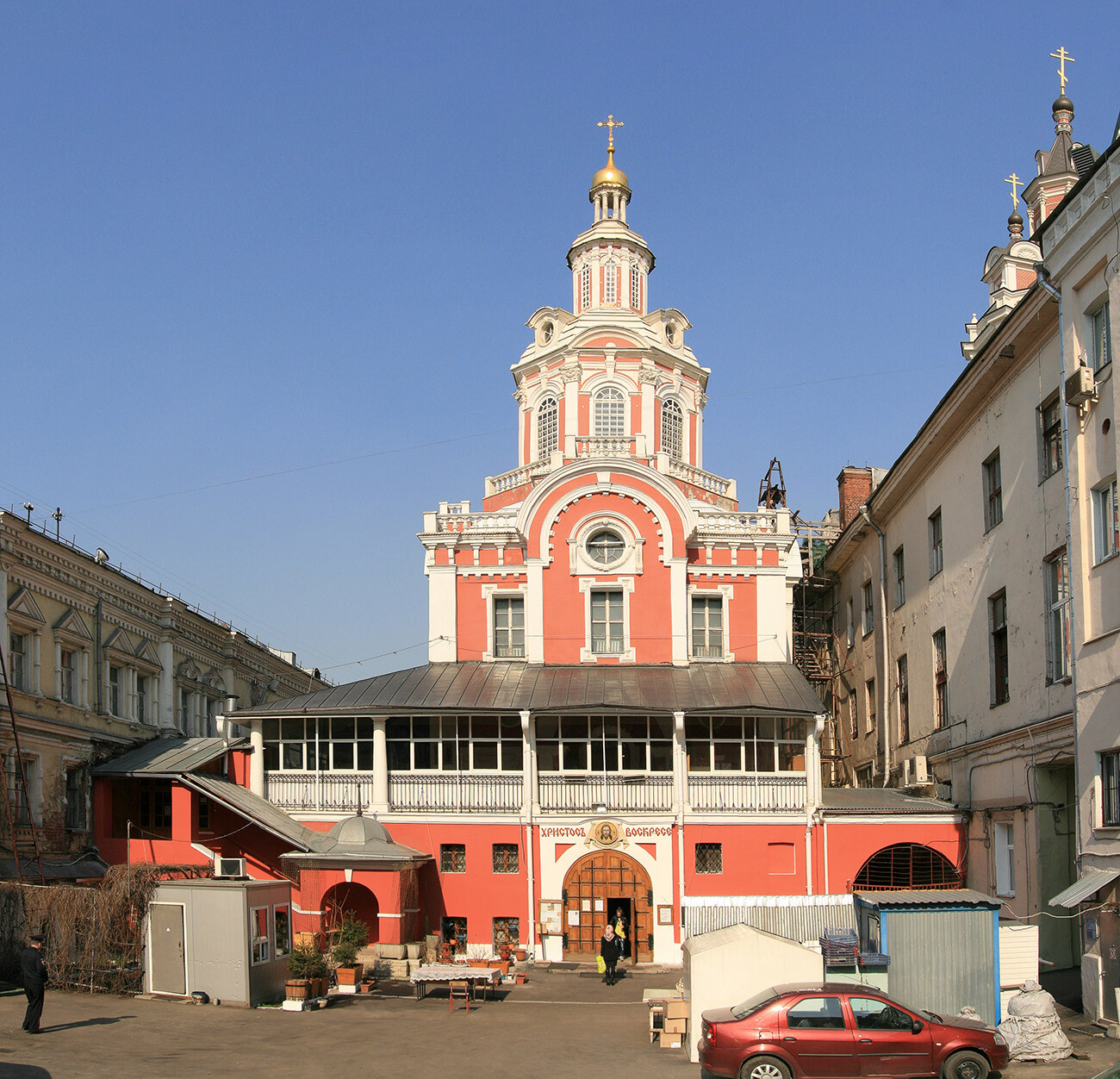 Cerkev svetega Mandeliona v Zaikonospasskem samostanu, Moskva 