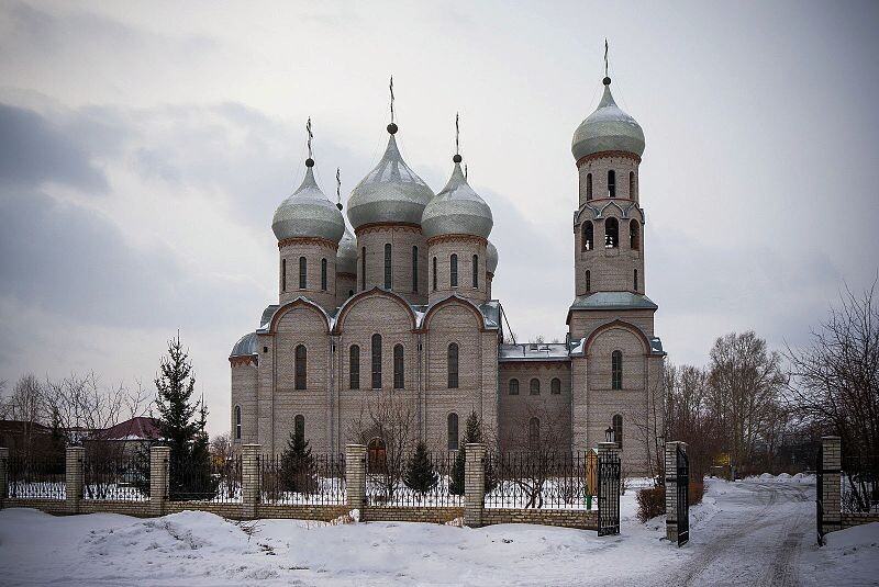 Catedral de la Santísima Trinidad, Sharípovo, Territorio de Krasnoyarsk