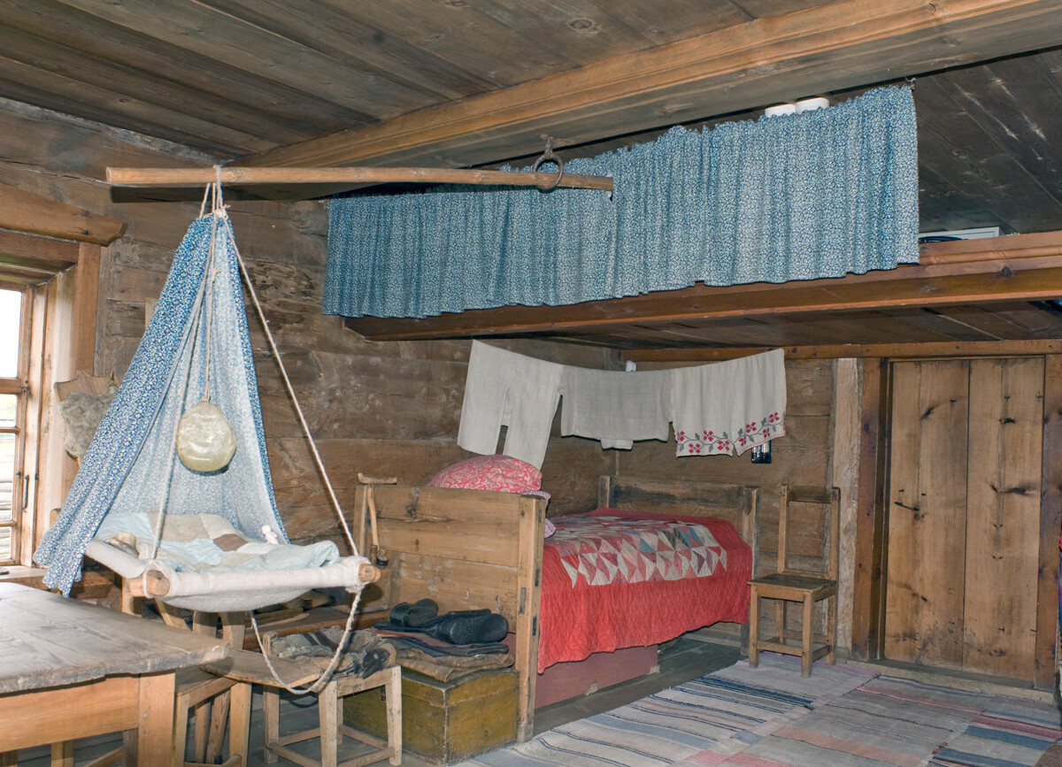 Shushenskoe Preserve. Interior of Tvardovsky house. May 26, 2015