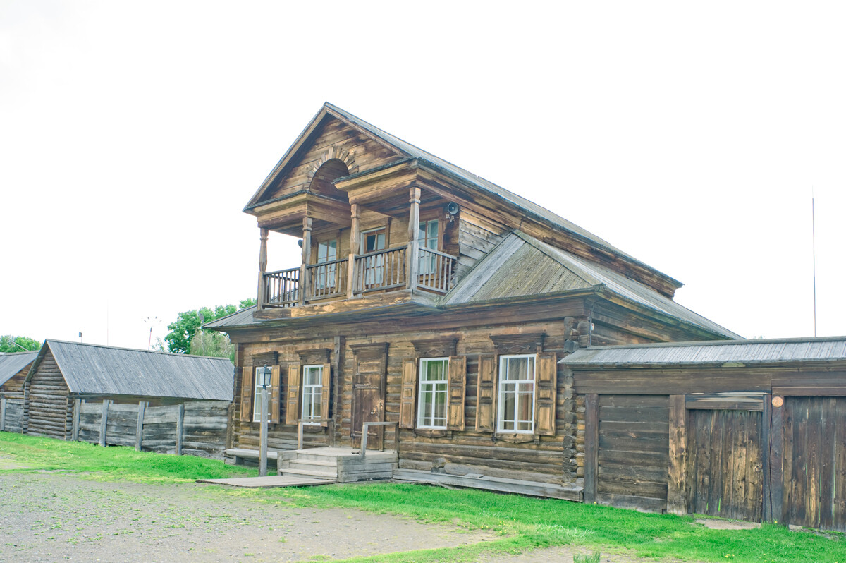 Shushenskoe Preserve. House of Martin Lauer, exile who prospered in regional trade. May 26, 2015