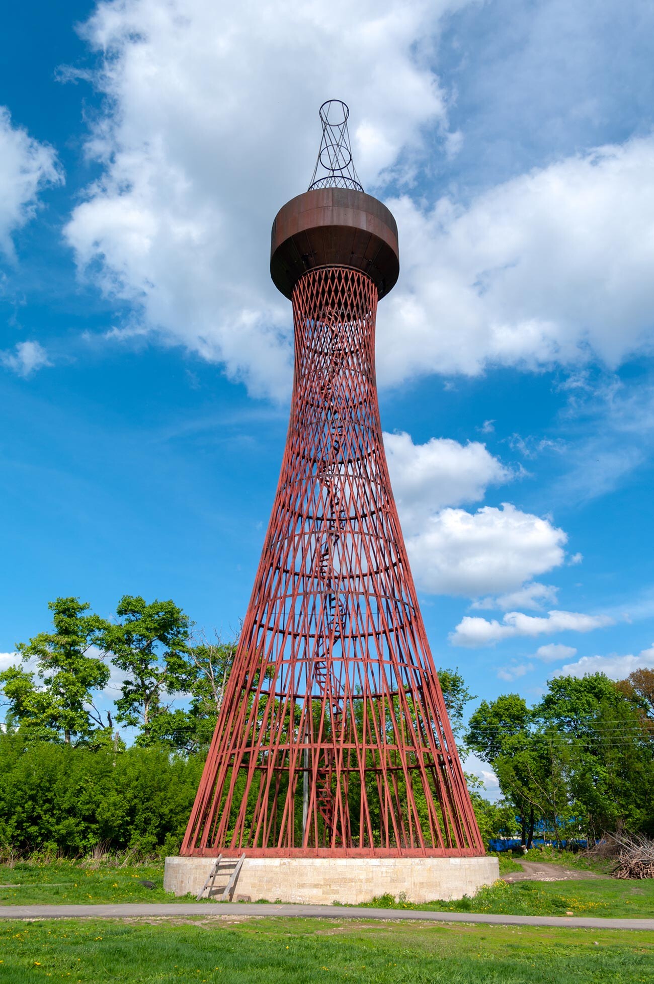 Первая гиперболоидная башня Шухова, Полибино