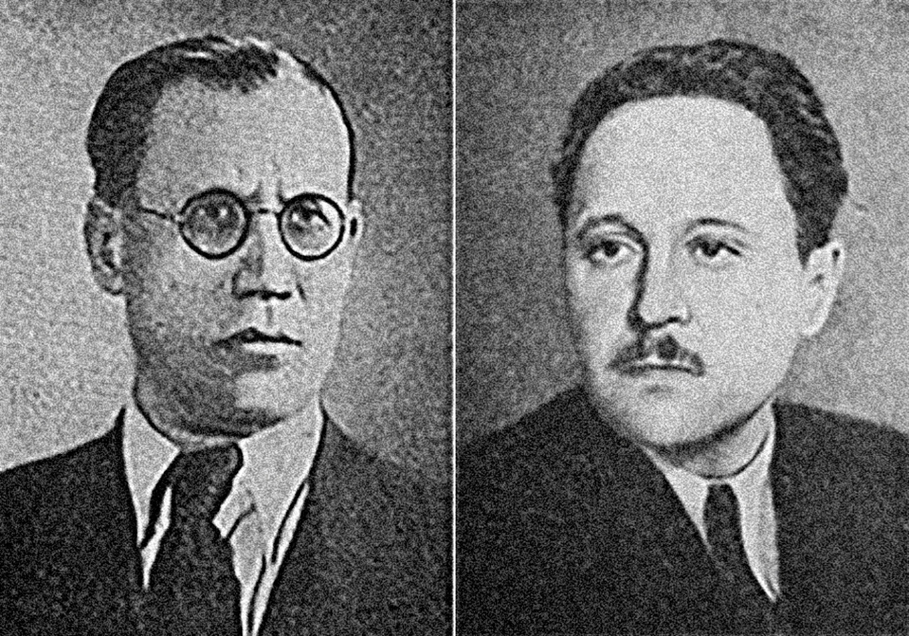 Los arquitectos Leonid Poliakov y Alexánder Boretski