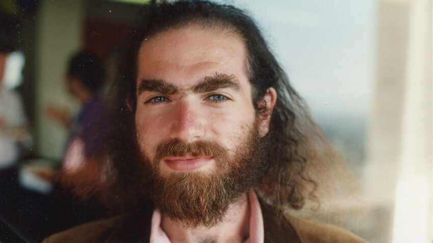 Grisha Perelman in 1993, aged 27