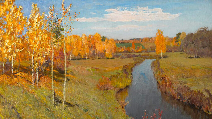 Fall/Autumn landscapes in the Tretyakov Gallery collection (PICS)
