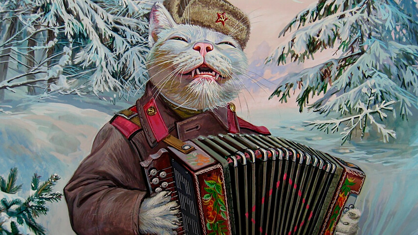 EPIC cat portraits by artist Alexander Zavaly (PICS)