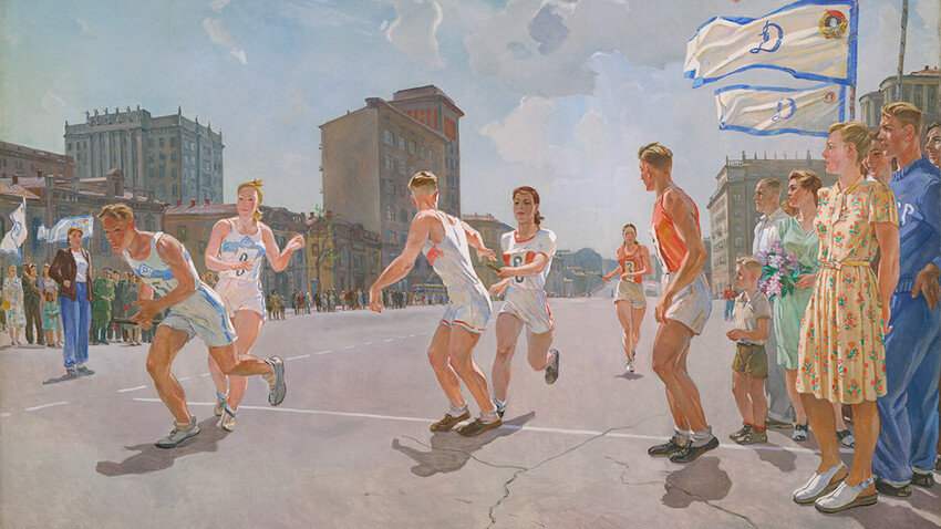 Soviet sport through the eyes of artists (PICS)