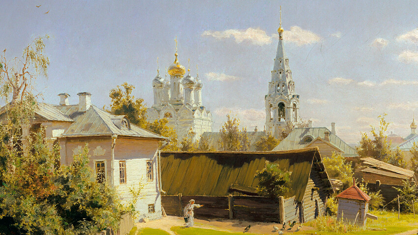 Churches & monasteries in Russian art (PICS)