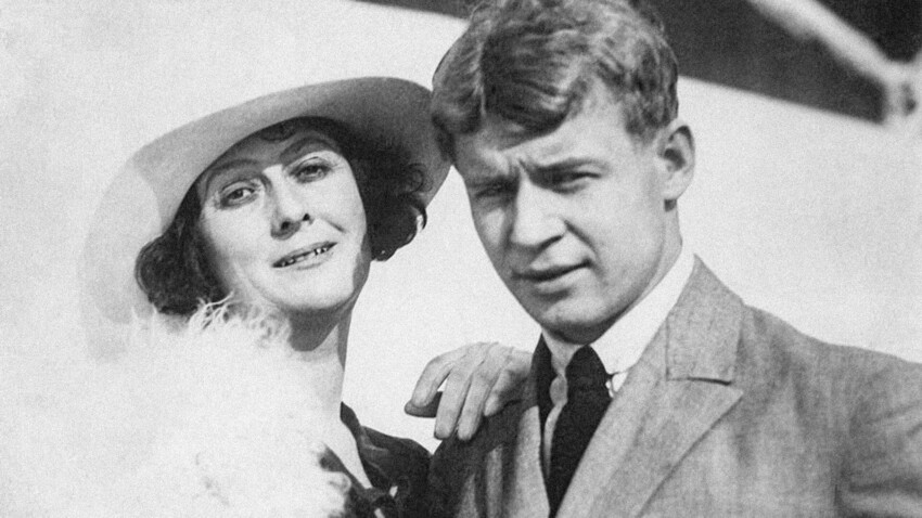 Есенин и Айседора Дункан в 1923 году