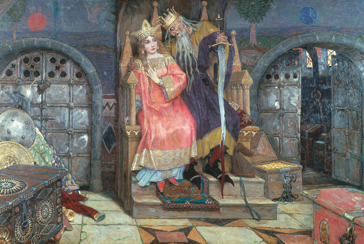 ‘Koshchéi el Inmortal’ de Víktor Vasnetsov, 1926.