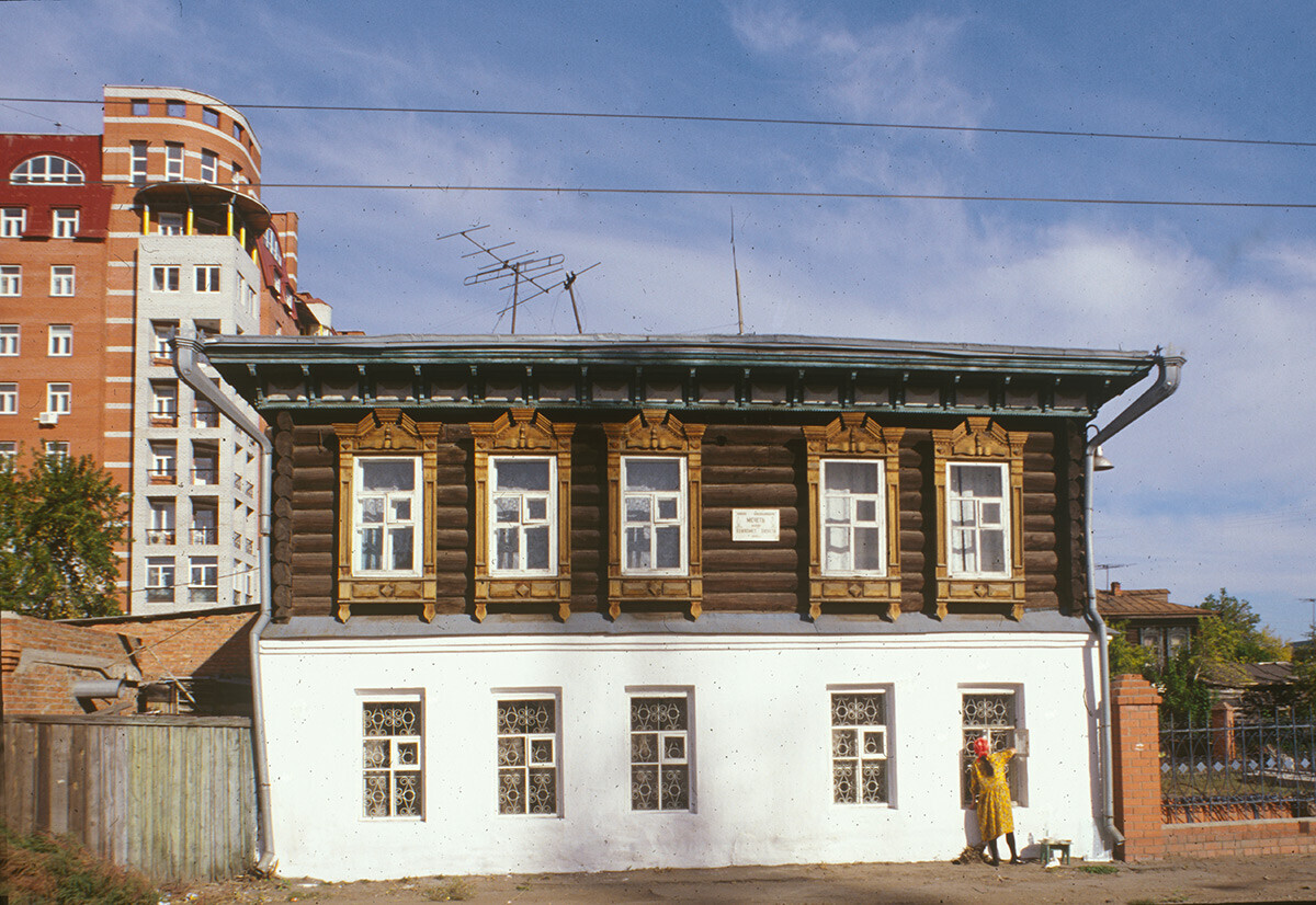 Mezquita Hodja Ajmed (calle Mariscal Zhúkov 97). Fotografía: 18 de septiembre de 1999