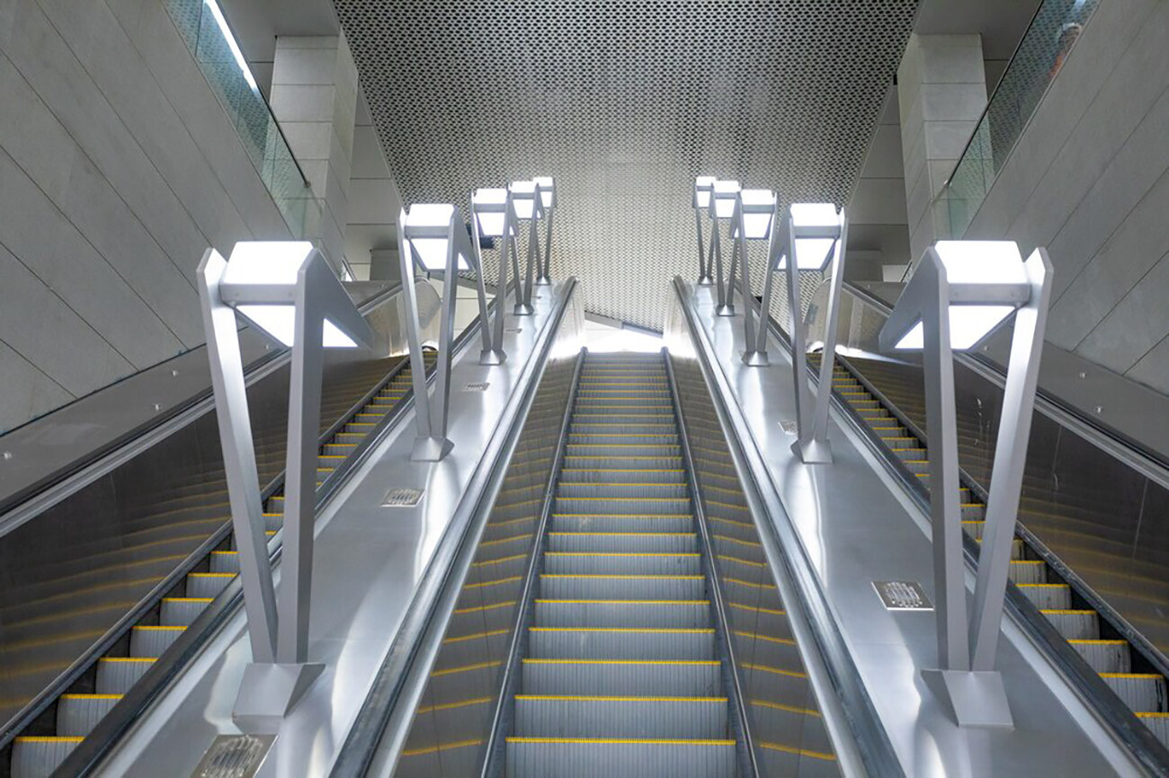 Le métro et un aéroport de Moscou reliés pour la première fois