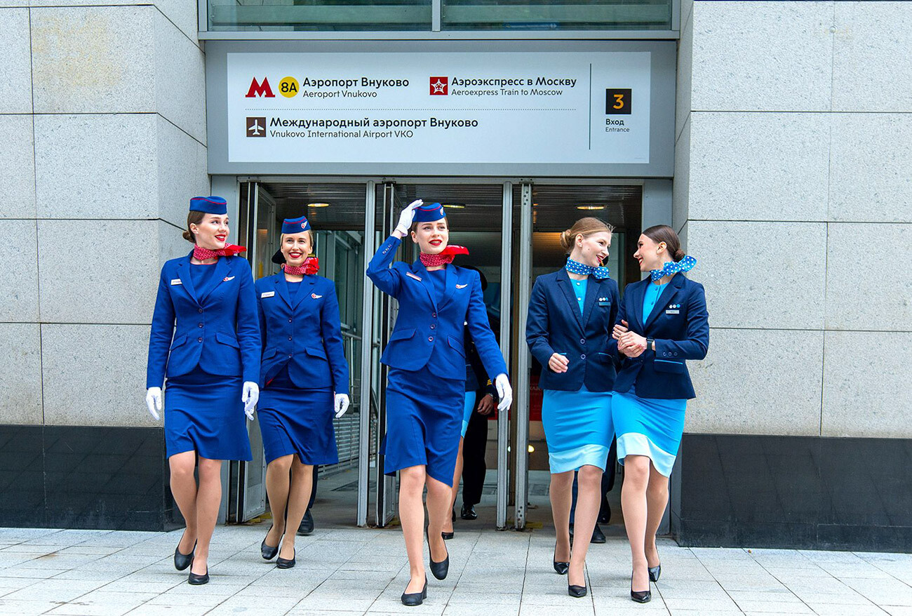 Le métro et un aéroport de Moscou reliés pour la première fois