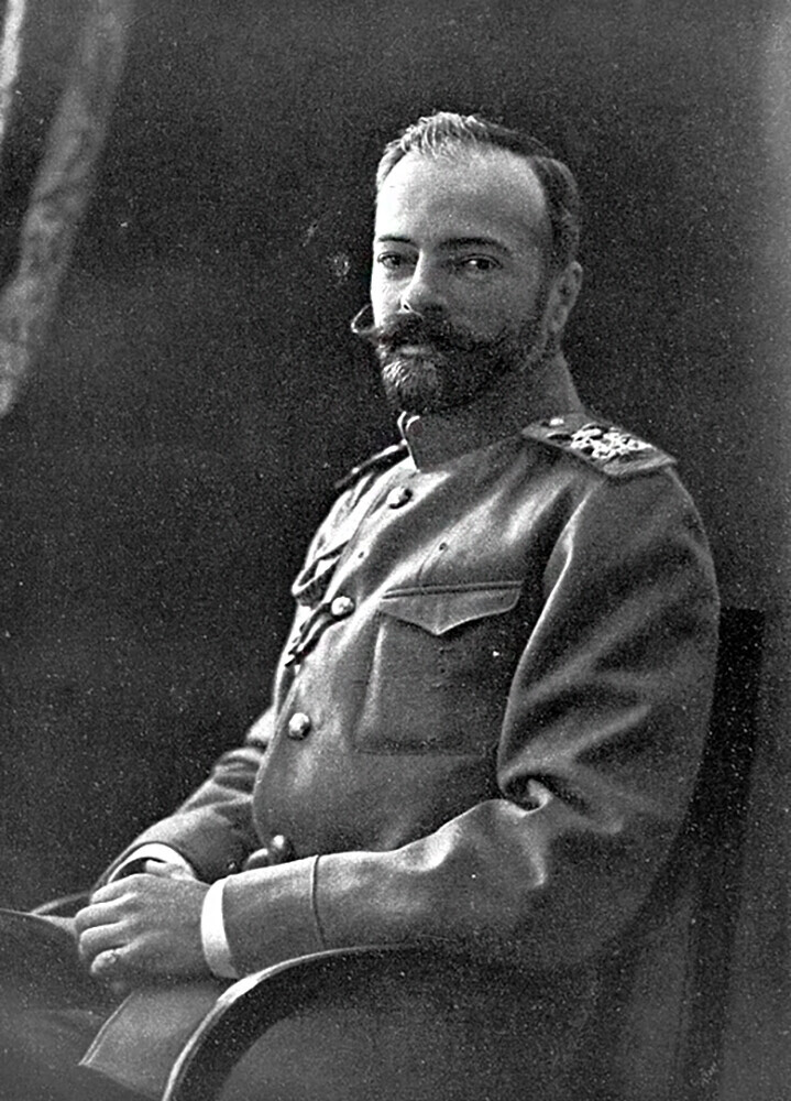 Der Großfürst Alexander Michailowitsch.