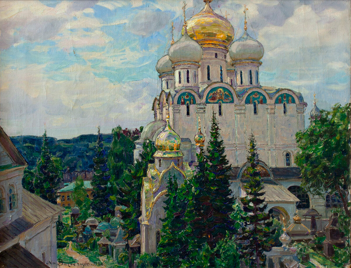 Apollinaire Vasnetsov. Couvent de Novodievitchi. Cathédrale, 1926