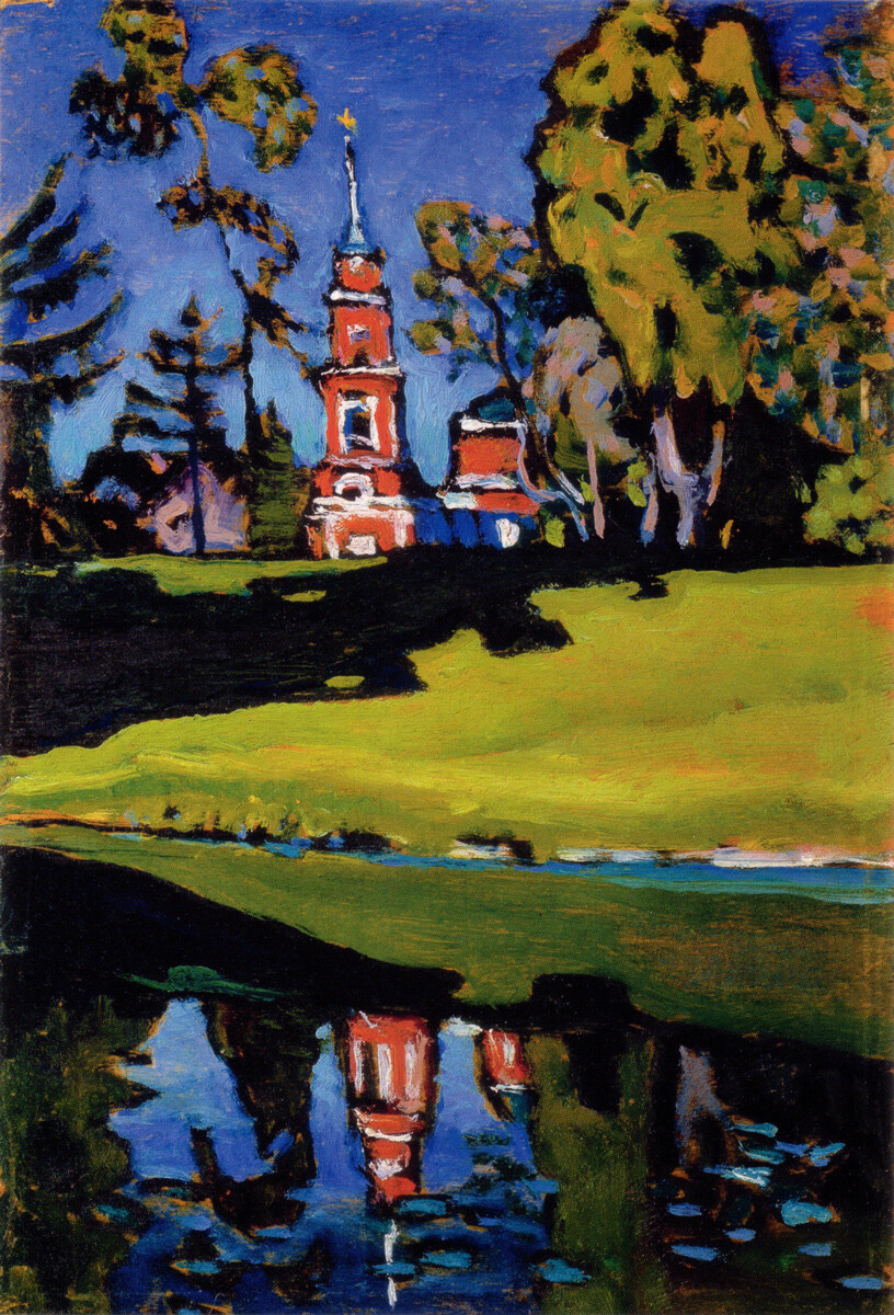 Vassily Kandinsky. Église rouge, 1901-1903