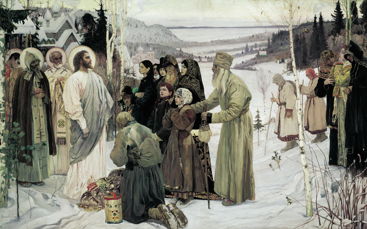 Mikhaïl Nesterov. La Sainte Rus’, 1901-1906