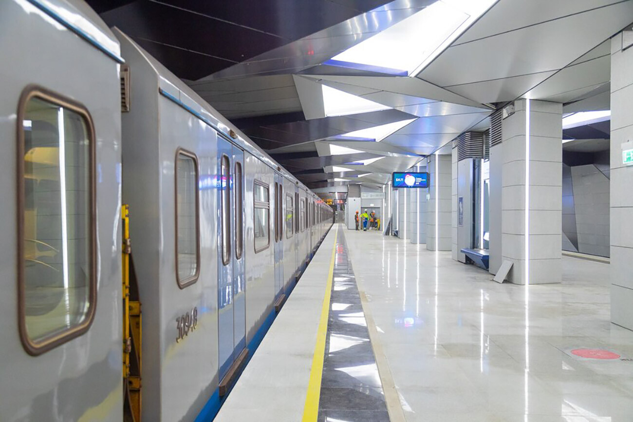 El metro de Moscú llega por primera vez al aeropuerto