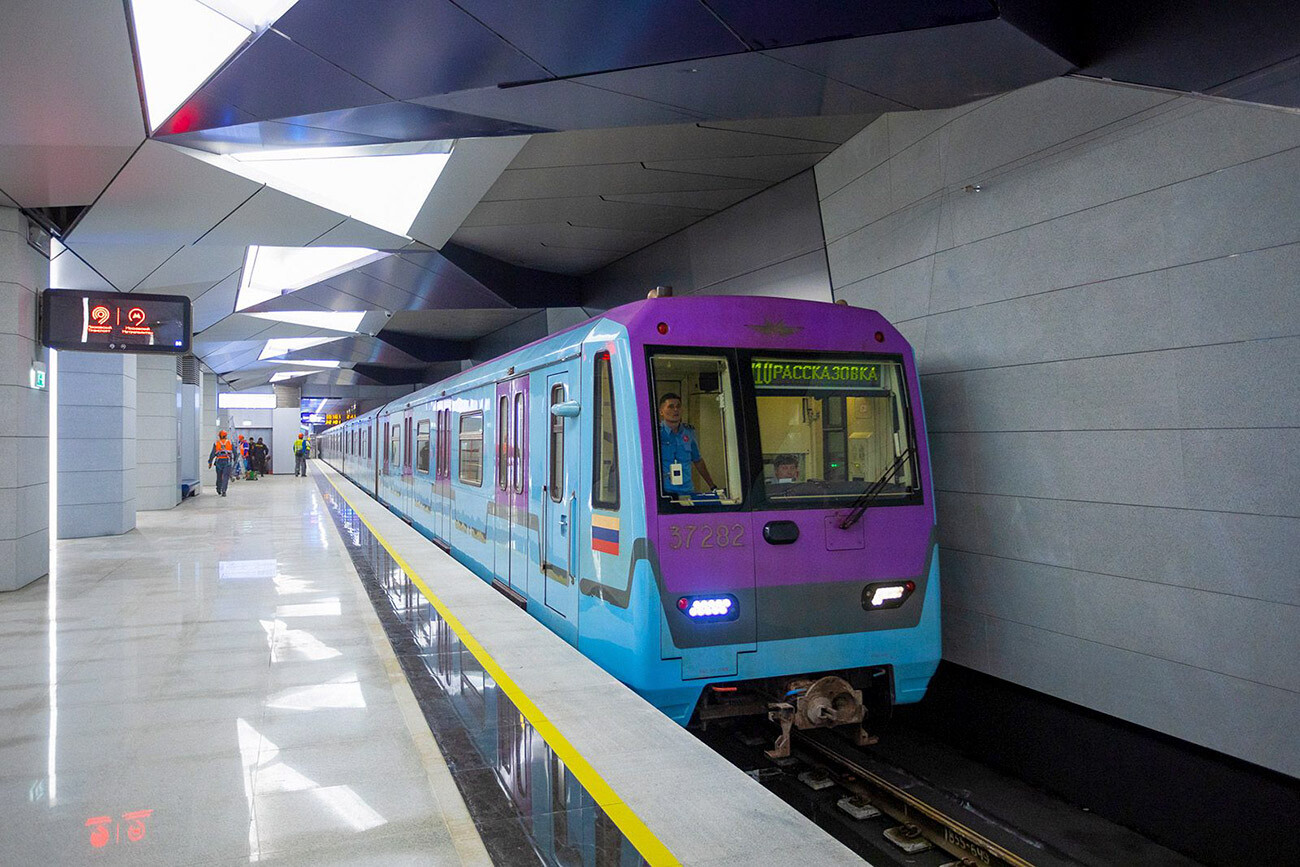 El metro de Moscú llega por primera vez al aeropuerto