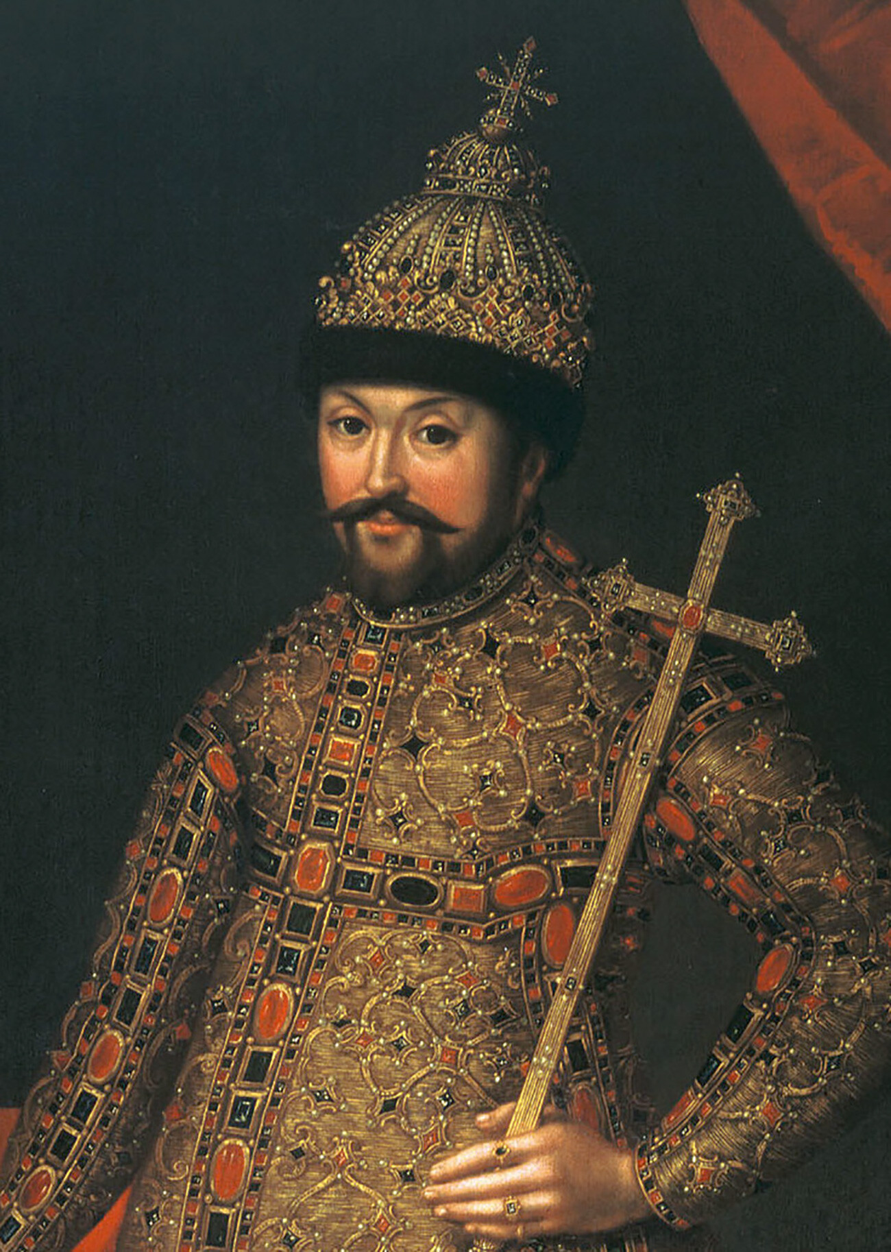 Портрет на цар Михаил Фьодорович от Йохан Хенрих Ведекинд