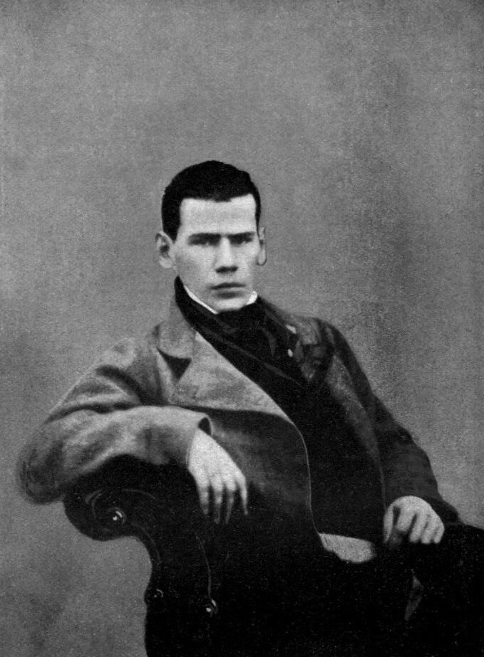Lev Tolstoj leta 1848
