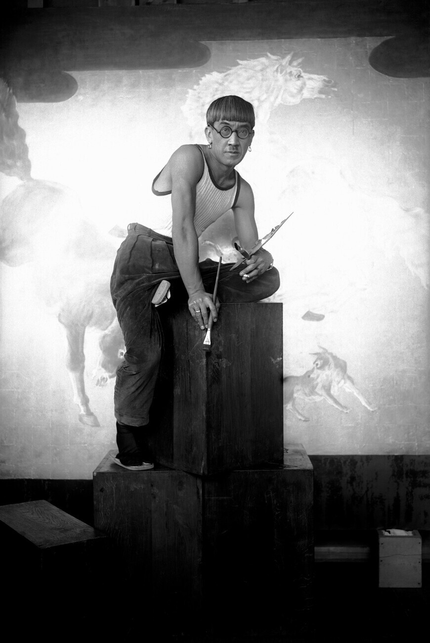 
Tsuguharu (Leonard) Fujita - francuski slikar japanskog porijekla, 1925.