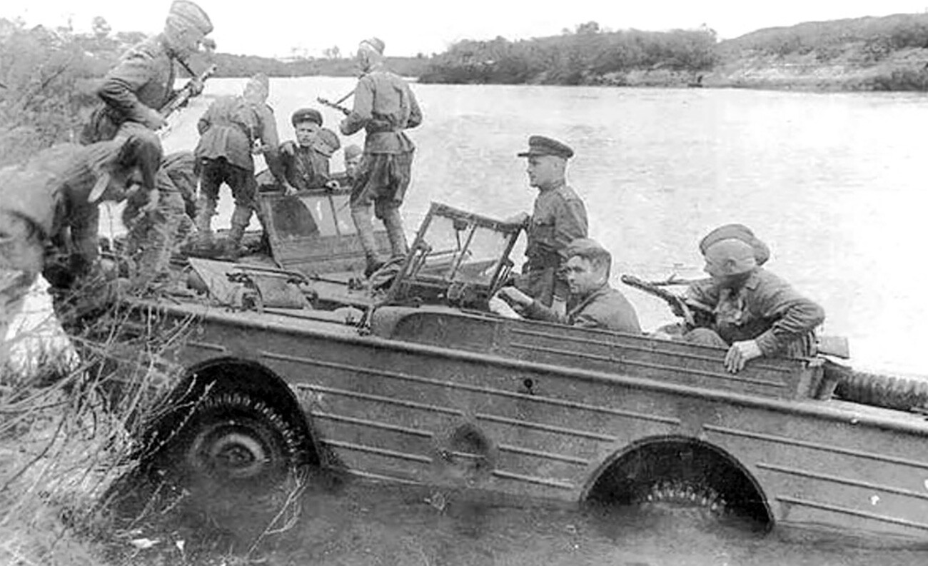 Ford GPA amphibious vehicle.