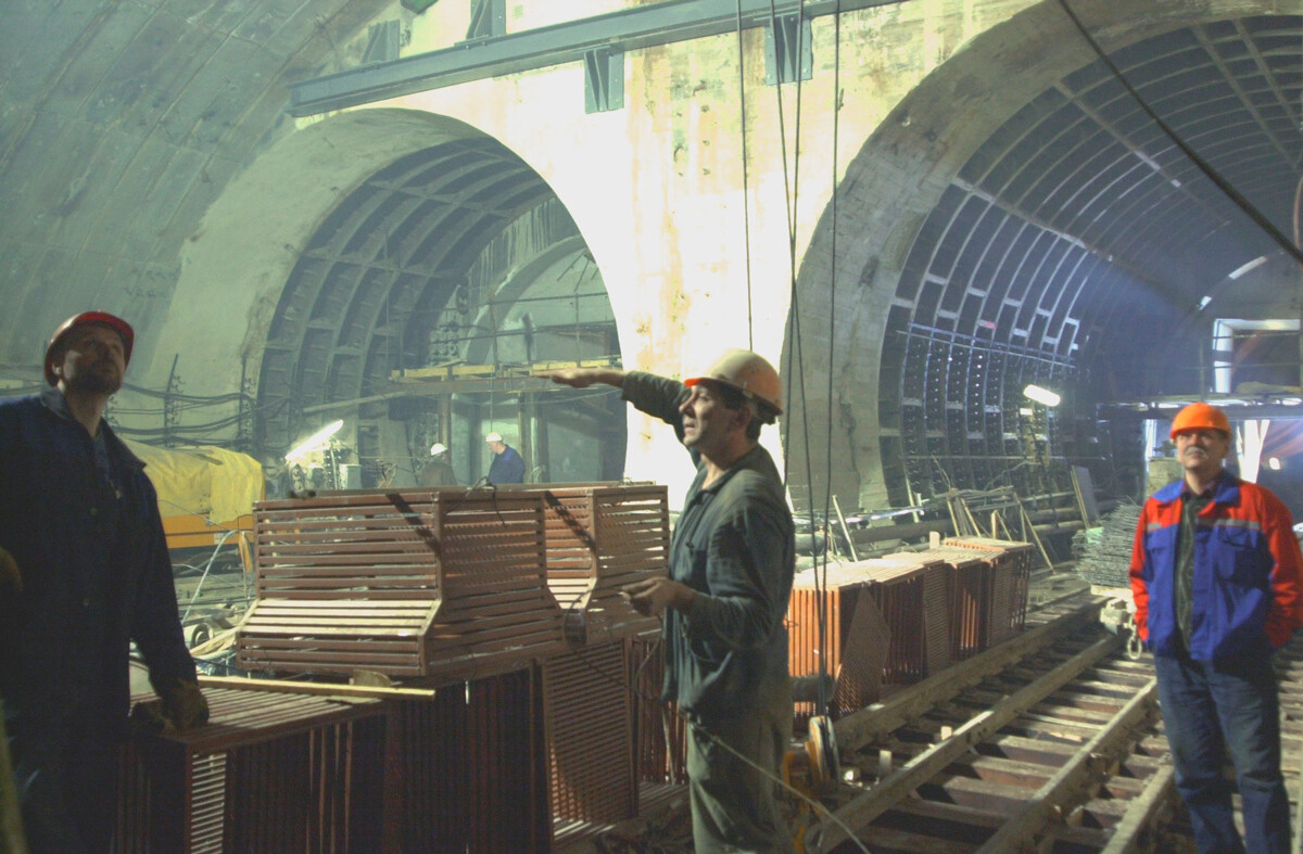 Тунели лењинградског метроа, 2004. 